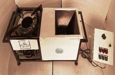 Continues Pellet Burner 1 continues stove (pallet stove)