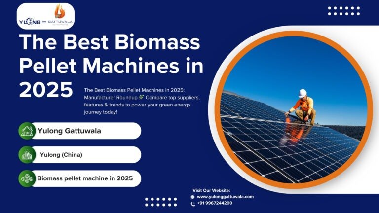 Biomass Pellet Machines: What Top Manufacturers Are Doing Differently 5 Biomass Pellet Machines in 2025