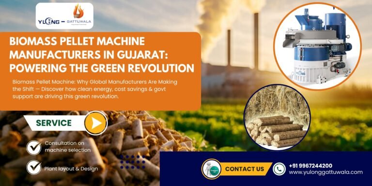 Pelletizing Paddy Waste with Yulong-Gattuwala – See the Results 3 Pellet Machine Manufacturer in Gujarat