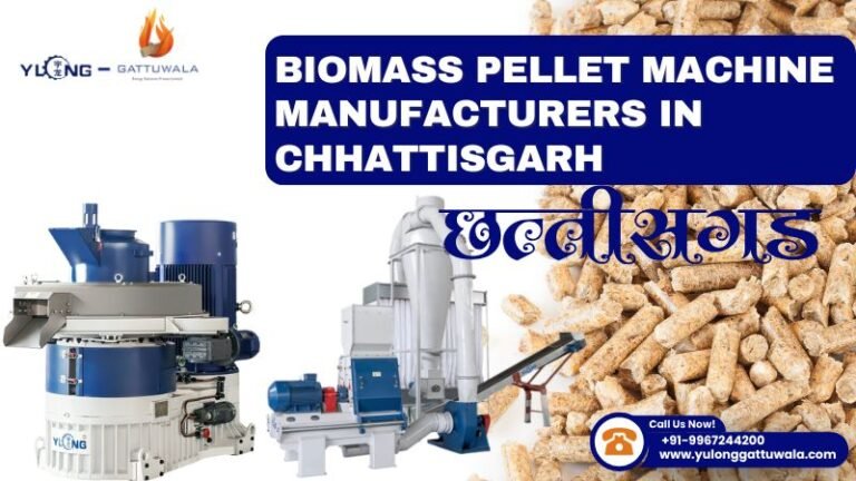 Pellet Machine for Sugarcane Bagasse & Wheat Straw Conversion 4 Biomass Pellet Machine Manufacturers in Chhattisgarh