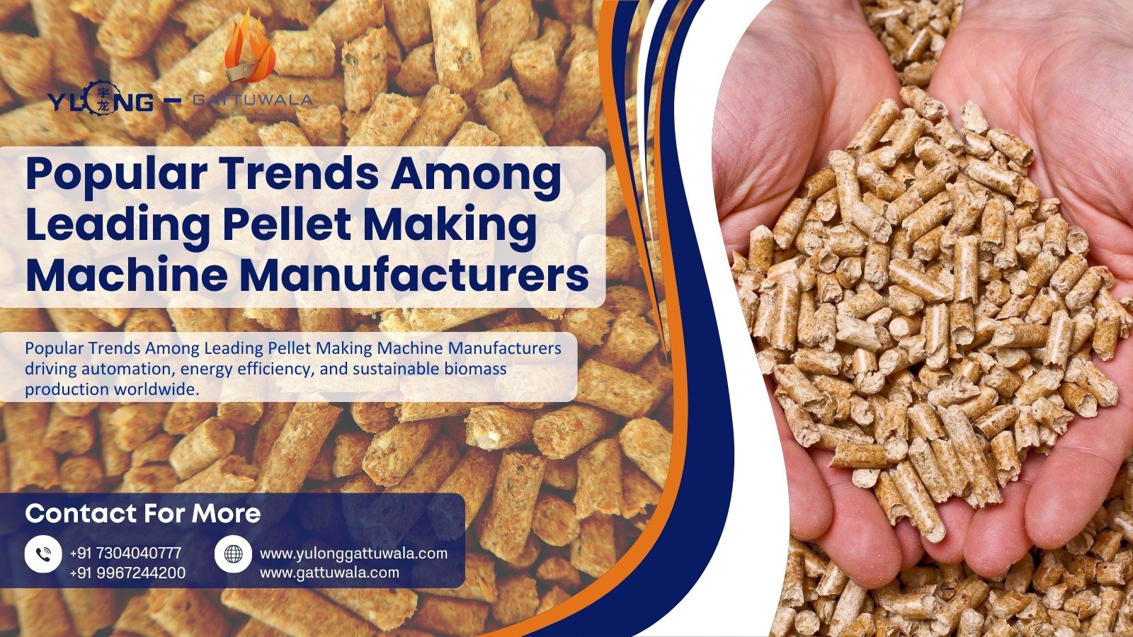 Pellet Making Machine Manufacturers | Gattuwala Manufacture of Machineries