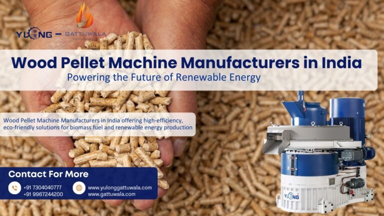 Rice Husk Pellet Machine in India 4 Wood Pellet Machine Manufacturers in India