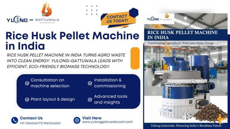 Difference Between Yulong-Gattuwala and other Companie's pellet machines 3 rice husk pellet machine in India