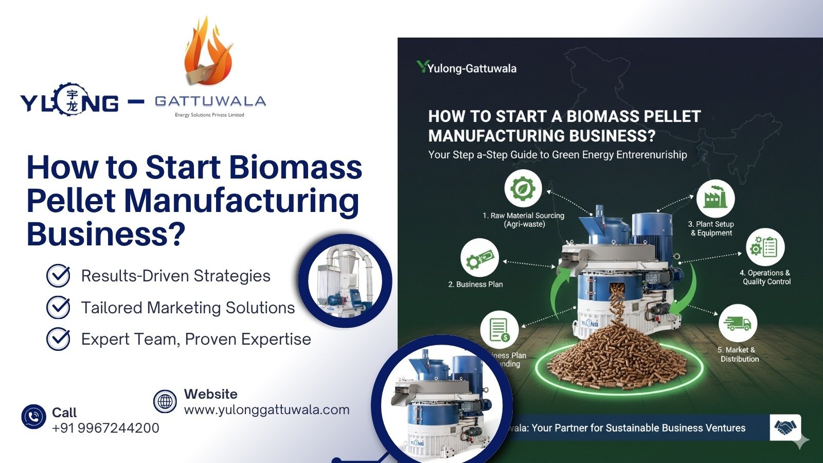 How to Start Biomass Pellet Manufacturing Business | Gattuwala Manufacture of Machineries