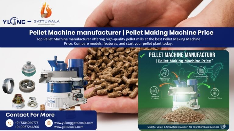 Wood Pellet Machine, Biomass Pellets, और Business Setup की … 3 Pellet Machine manufacturer12 | Gattuwala Manufacture of Machineries