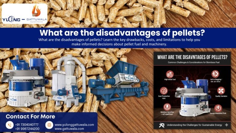 Bamboo Pellet Making Machines | Learn About Uses 3 What are the disadvantages of pellets | Gattuwala Manufacture of Machineries
