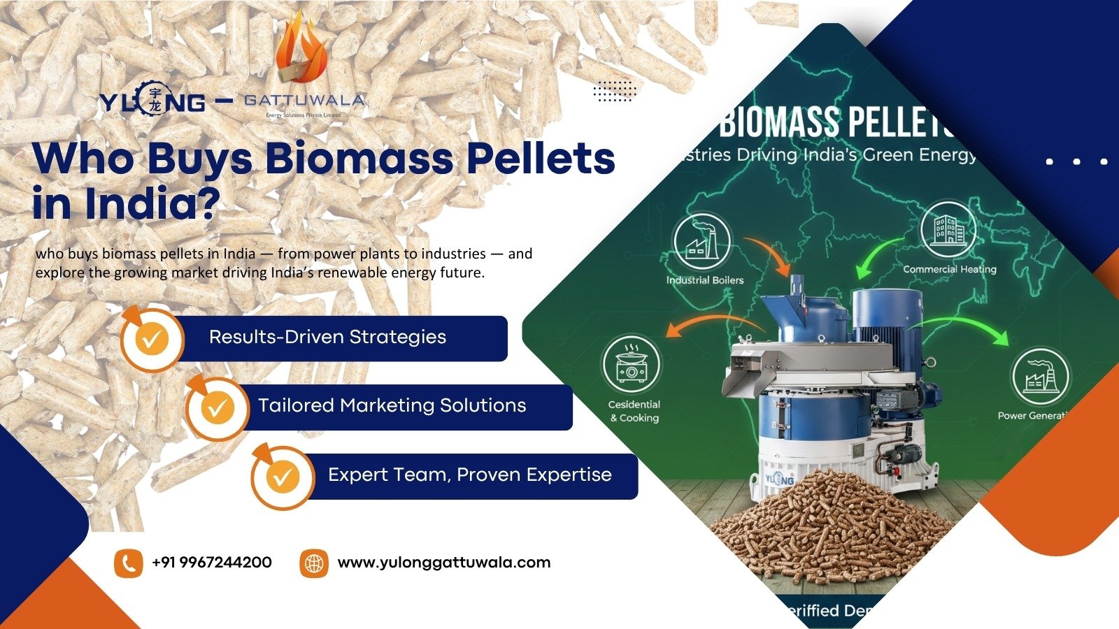 Who Buys Biomass Pellets in India | Gattuwala Manufacture of Machineries