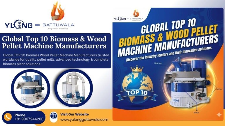 Pellet Mill Manufacturers 3 Global TOP 10 Biomass Wood Pellet Machine Manufacturers trusted worldwide for quality pellet mills, advanced technology & complete biomass plant solutions.
