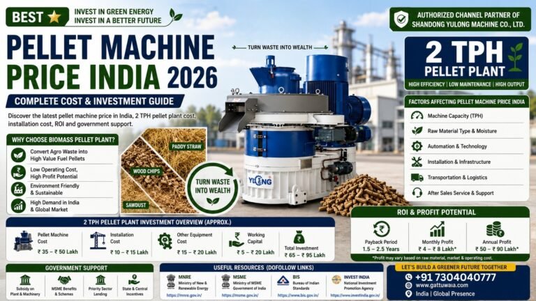 Why Biomass Pellet Industry Is Growing Fast 3 Pellet Machine Price India