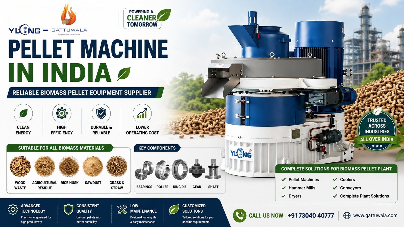 Biomass Pellet Machine Manufacturer & Supplier in India 39 biomass pellet equipment supplier