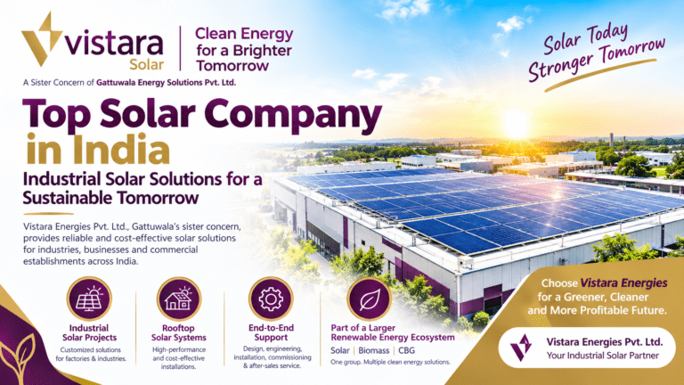Top CBG Plant Manufacturers in India 5 Top Solar Company in India