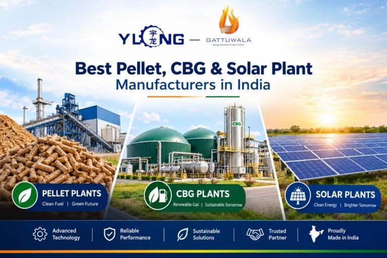 Biomass Pellet Machine Manufacturers & Suppliers in India 2 best pellet cbg solar plant manufacturers