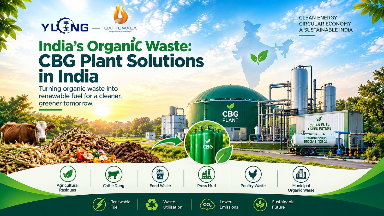 1 India’s Organic Waste: CBG Plant Solutions in India 1 CBG plant solutions in India